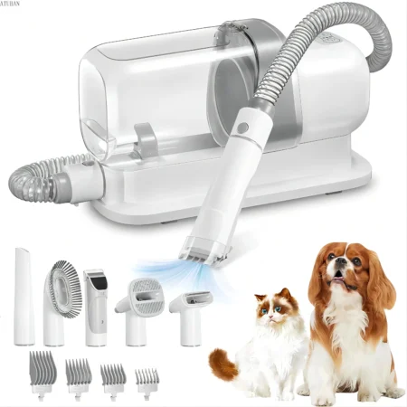 Paws & Shine Pet Grooming Vacuum Kit